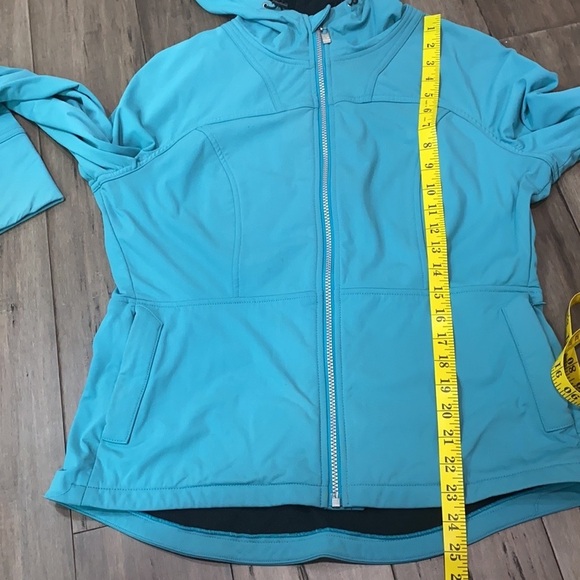 PrAna breathe jacket in aqua - Picture 12 of 12